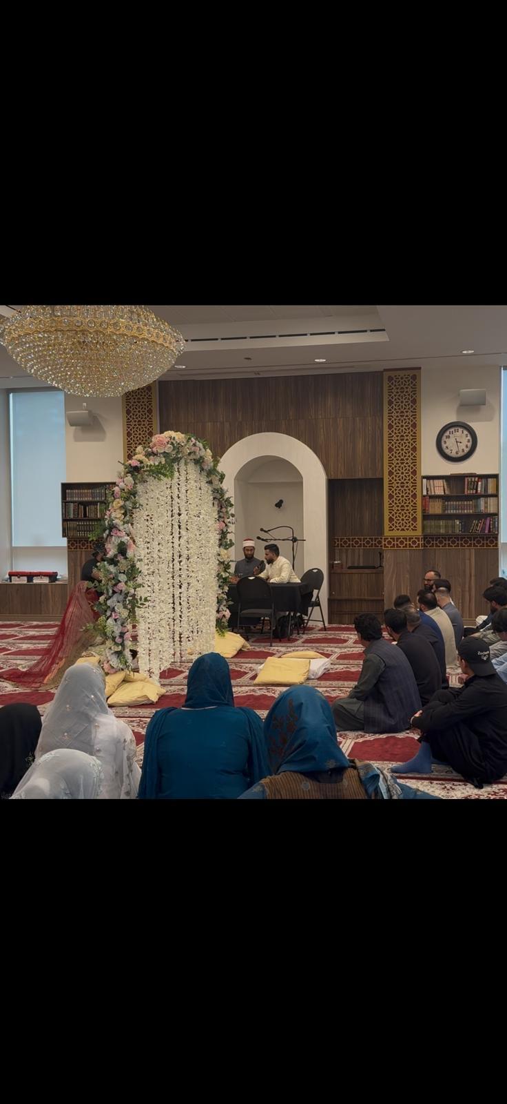 Signing Nikah contract